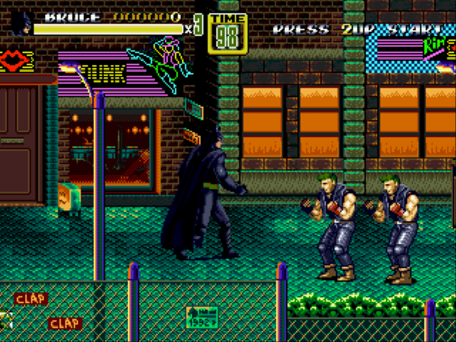 Streets of Rage 2 - DC Comics Heroes Edition